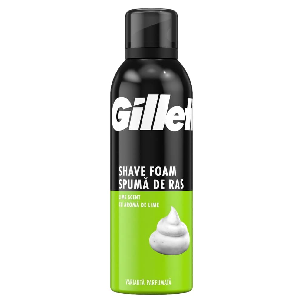 GILLETTE Pianka do golenia Classic Lime 200 ml