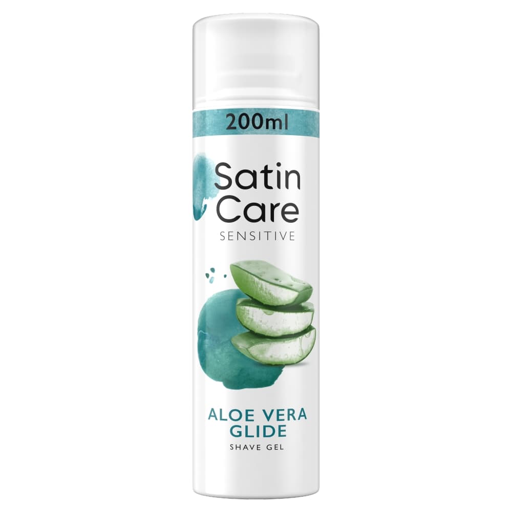 GILLETTE Żel do golenia Satin Care Aloe 200 ml