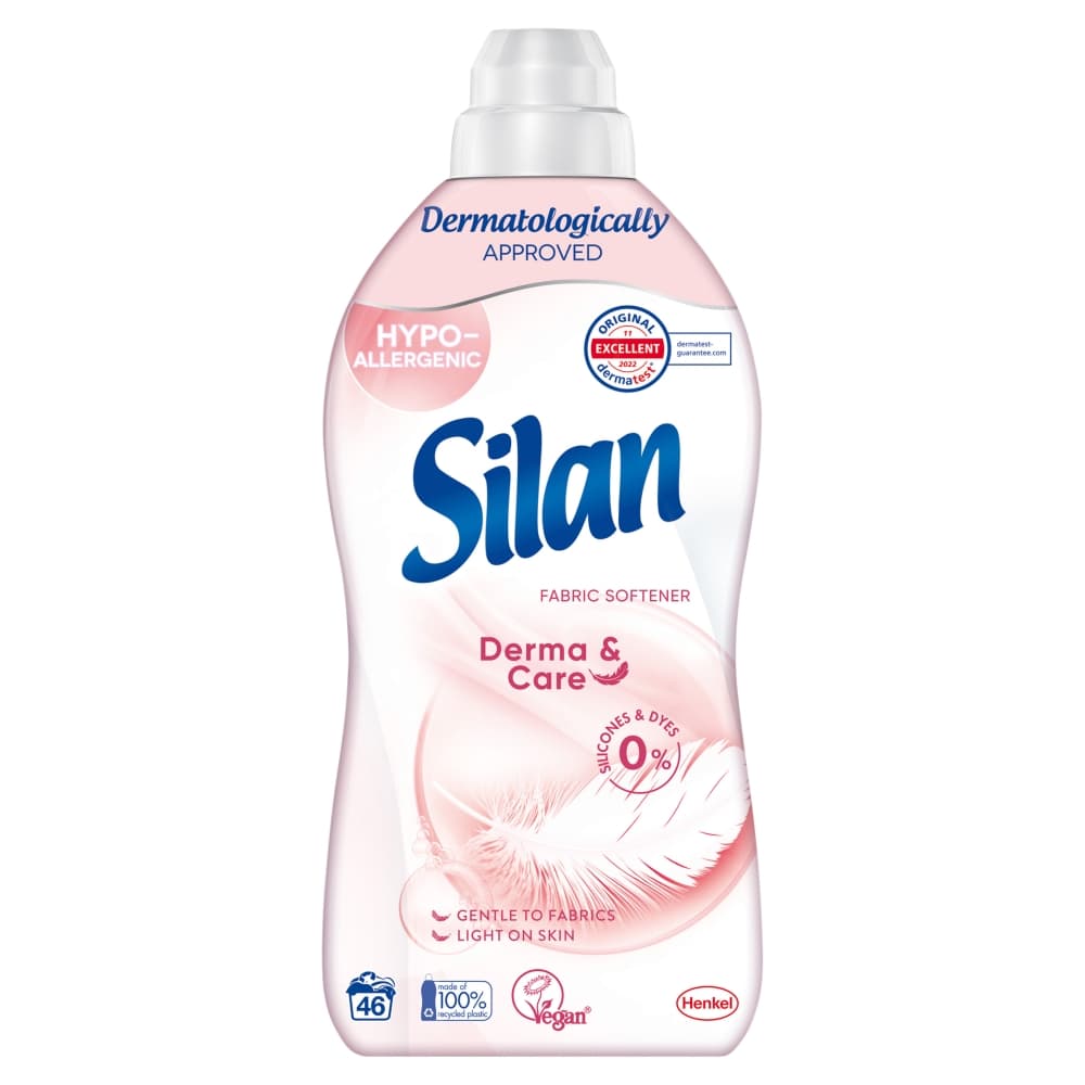 SILAN Płyn do zmiękczania tkanin Derma & Care 1012 ml