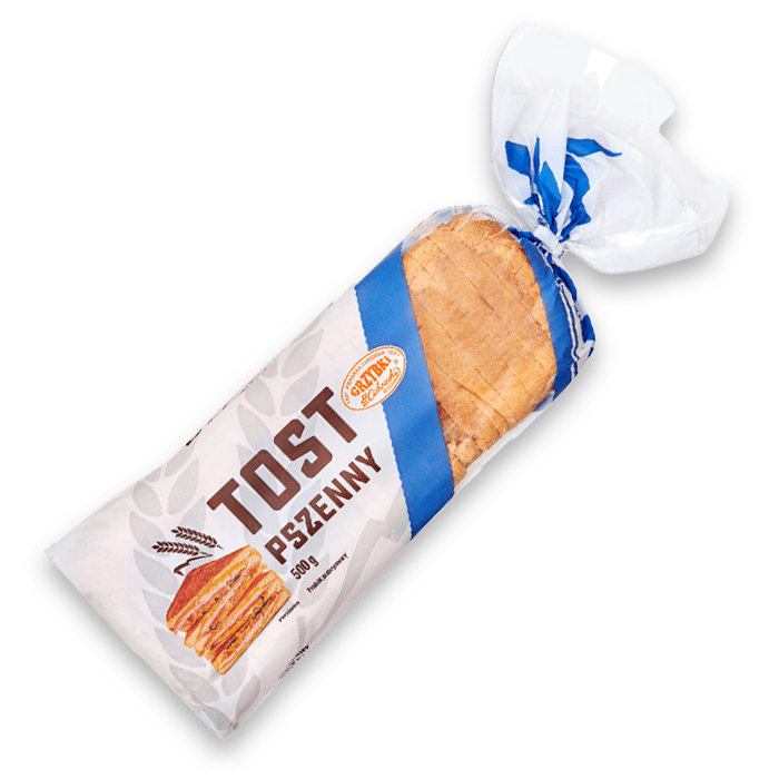 GRZYBKI Chleb tostowy pszenny 450 g
