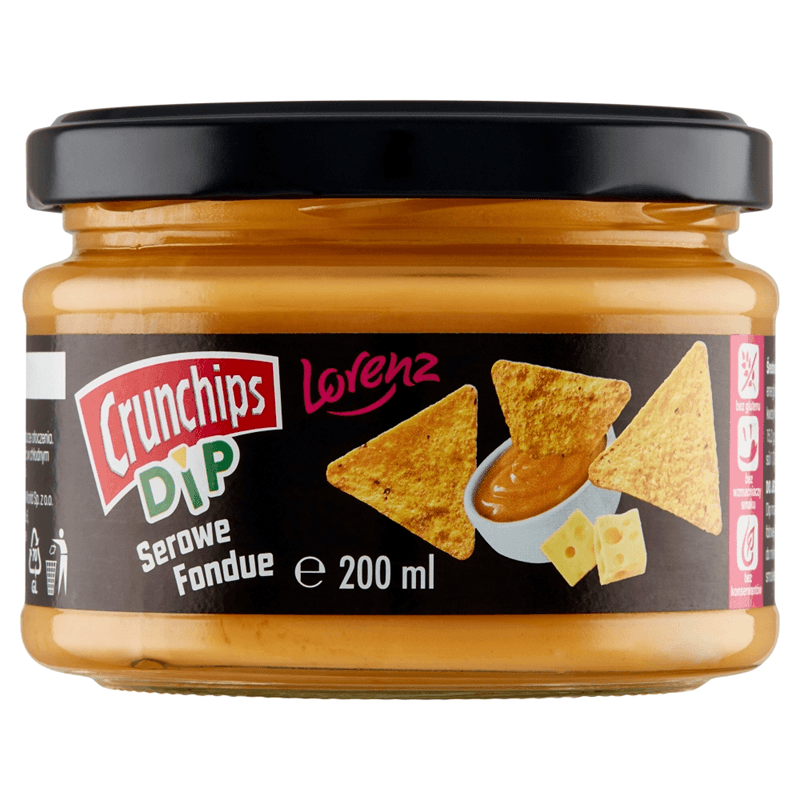 CRUNCHIPS Dip hot cheese 200 ml