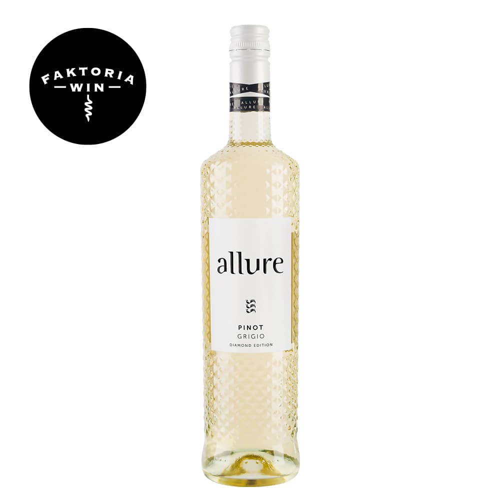 ALLURE Wino Pinot Grigio białe półwytrawne 750 ml