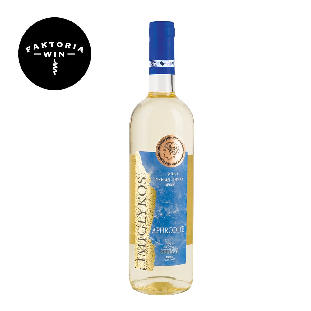 IMIGLYKOS APHRODITE Wino białe półsłodkie 750 ml