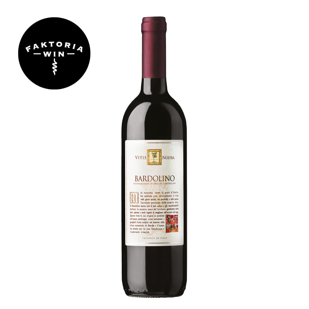 BARDOLINO Wino Vitis Nostra czerwone wytrawne 750 ml