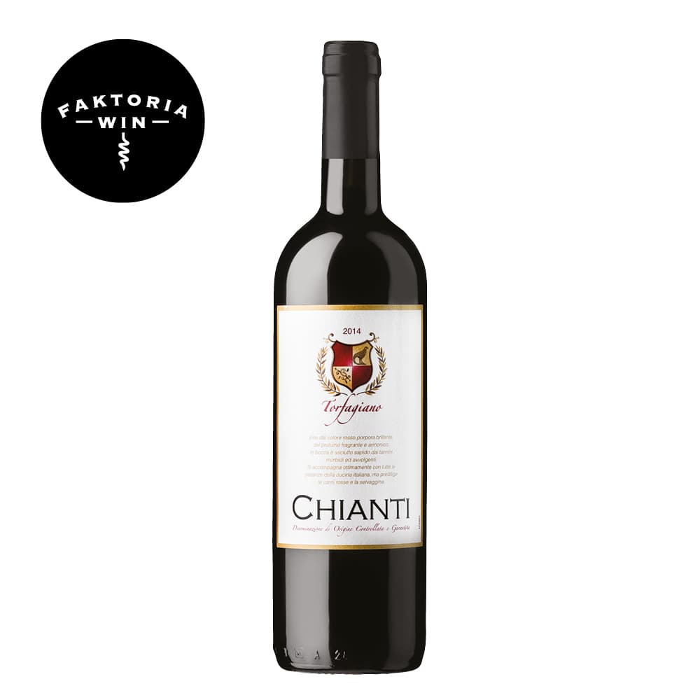 TORFAGIANO Wino Chianti czerwone wytrawne 750 ml