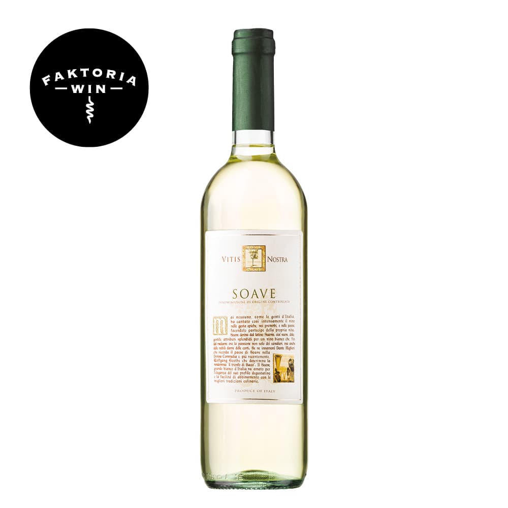 VITIS NOSTRA Wino Soave białe wytrawne 750 ml