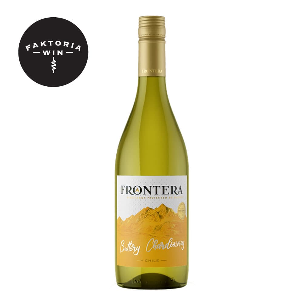 FRONTERA Wino Buttery Chardonnay białe wytrawne 750 ml