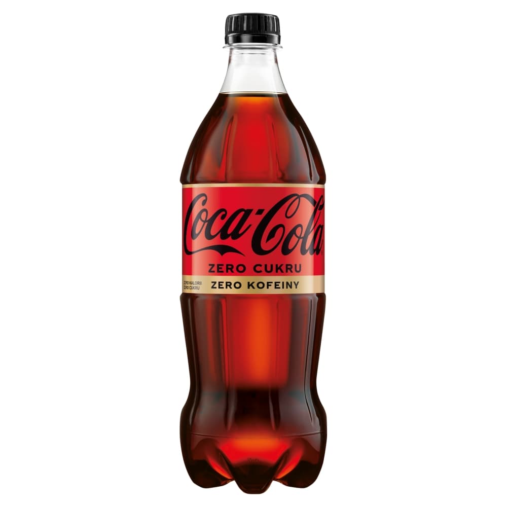 COCA-COLA ZERO Napój gazowany bezkofeinowy 850 ml