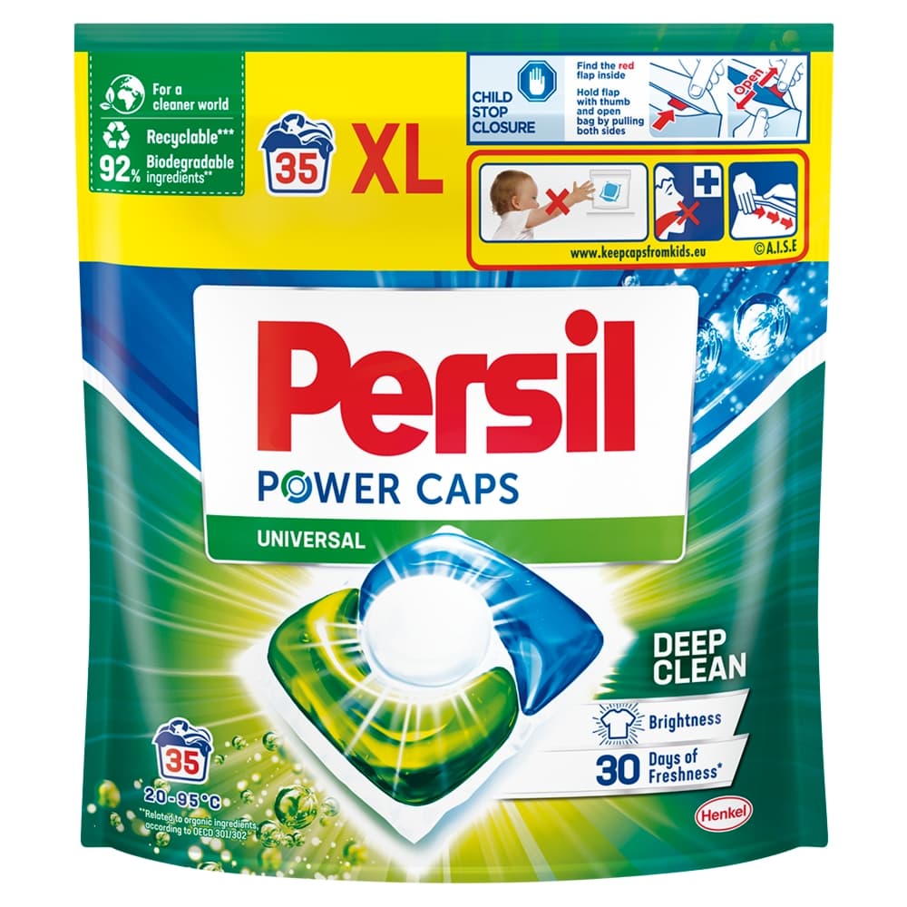 PERSIL POWER CAPS Kapsułki do prania Universal 35 szt.