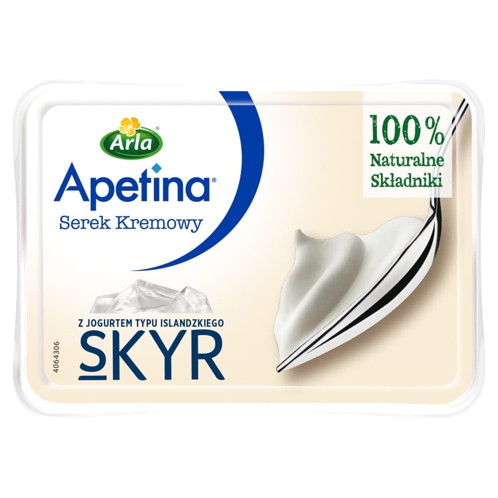 APETINA Serek kremowy ze skyrem 125 g