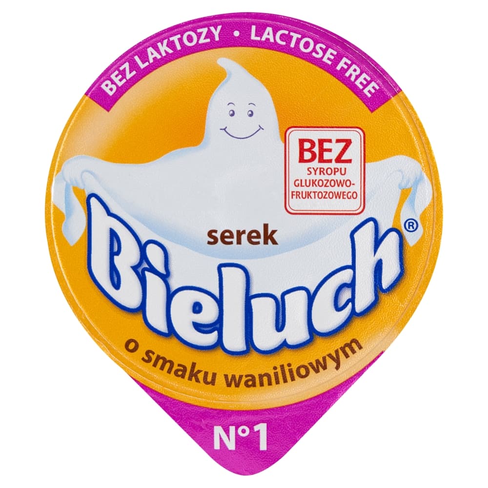 BIELUCH Serek o smaku waniliowym bez laktozy 150 g