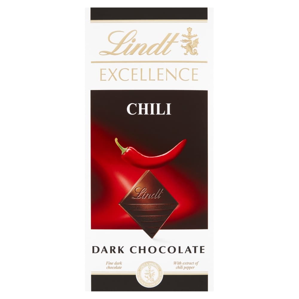 LINDT EXCELLENCE Czekolada gorzka z chili 100 g