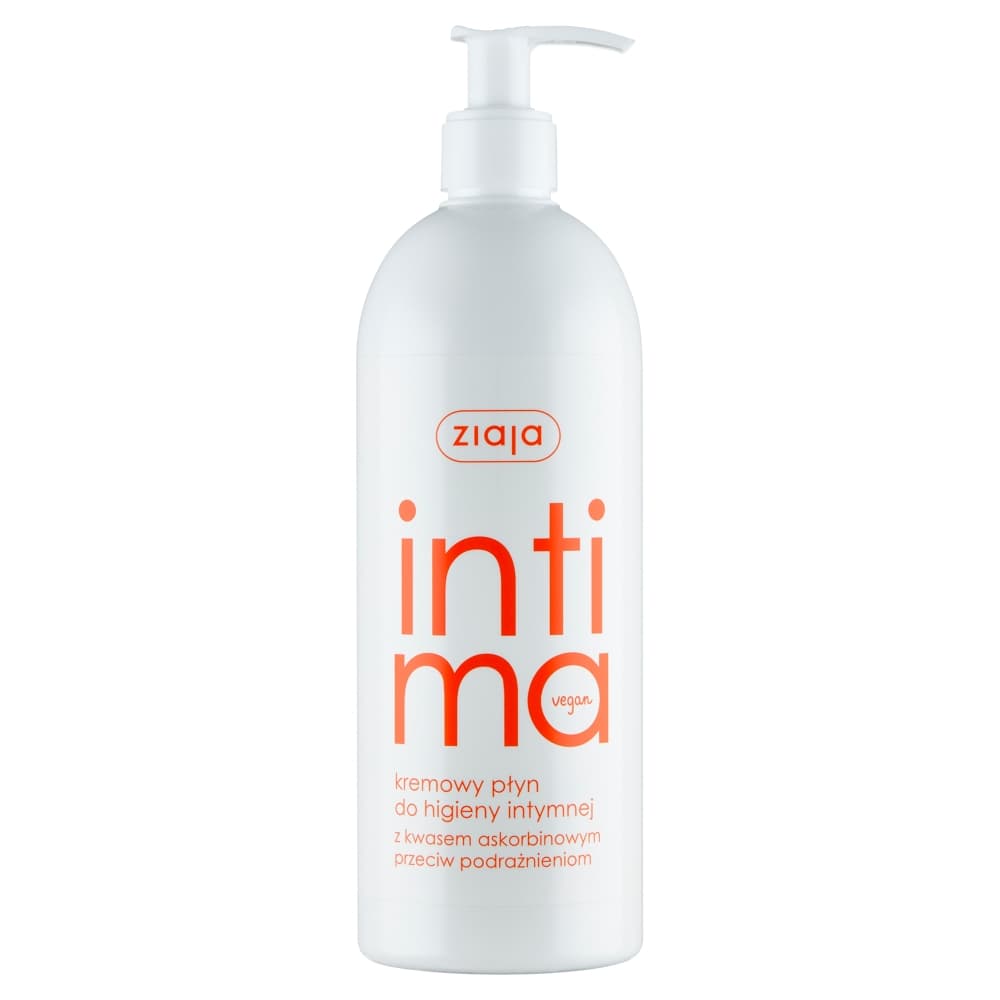 ZIAJA INTIMA Kremowy płyn do higieny intymnej przeciw podrażnieniom 500 ml