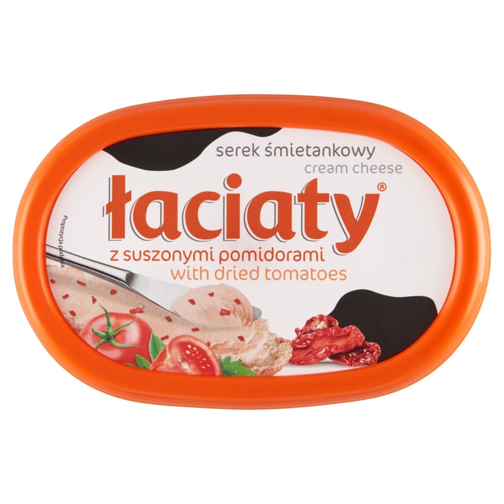 ŁACIATY Serek śmietankowy z suszonymi pomidorami 135 g