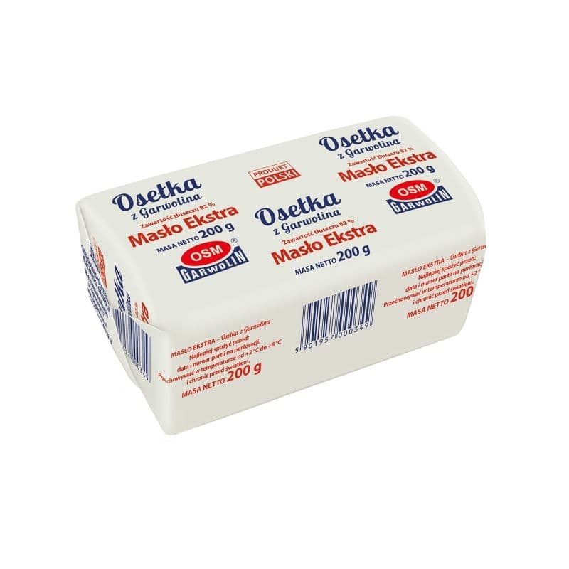 OSM GARWOLIN Masło ekstra Osełka z Garwolina 200 g