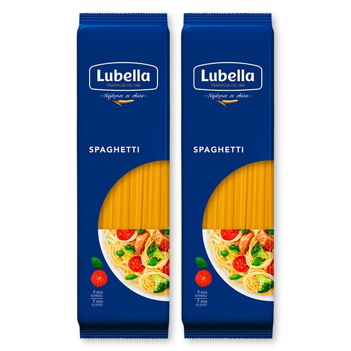LUBELLA Makaron spaghetti x2