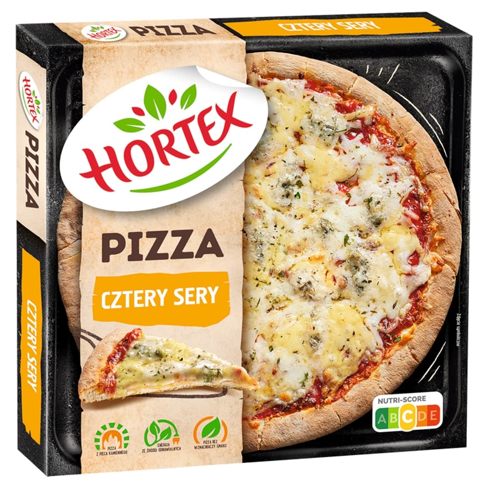 HORTEX Pizza cztery sery mrożona 322 g