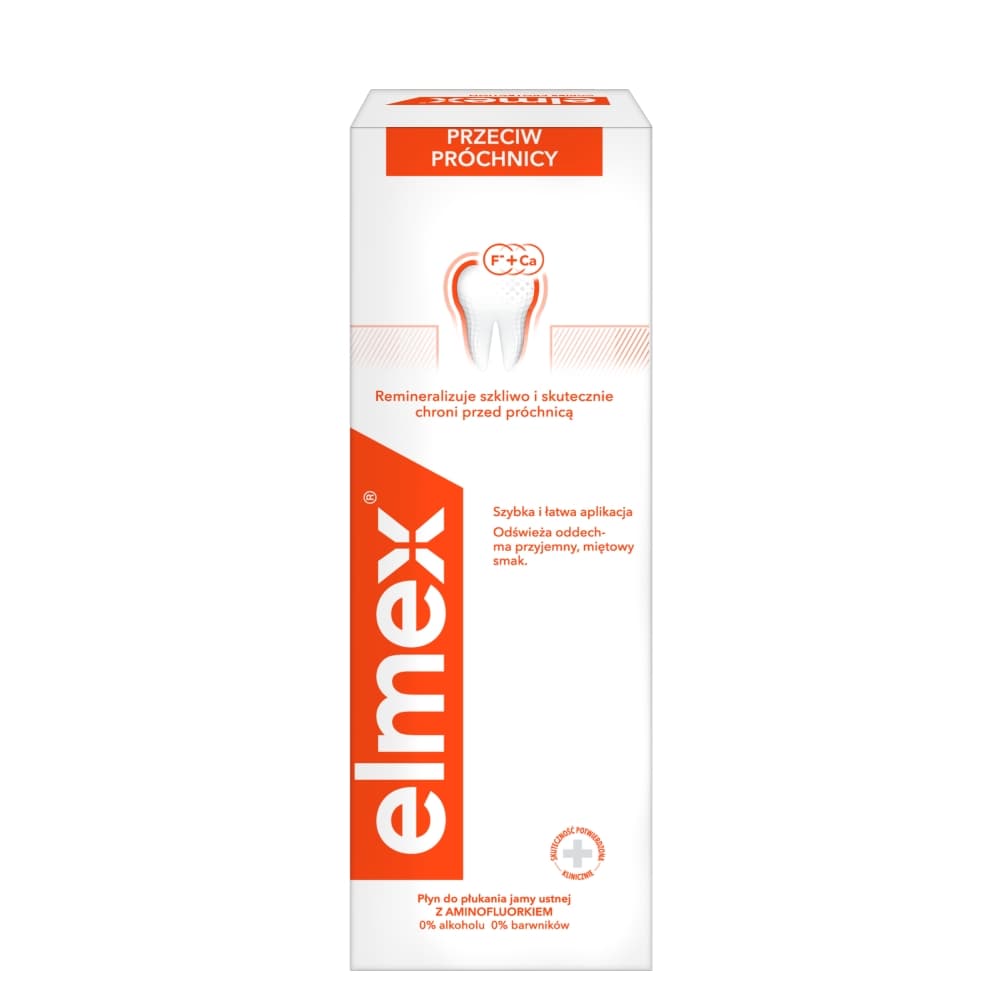 ELMEX Płyn do płukania jamy ustnej przeciw próchnicy 400 ml