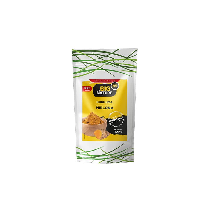 BIG NATURE Kurkuma mielona 100 g