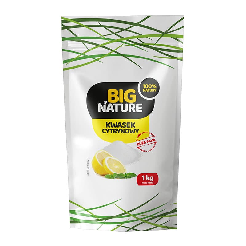 BIG NATURE Kwasek cytrynowy 1000 g