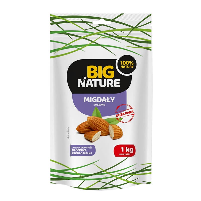 BIG NATURE Migdały 1000 g
