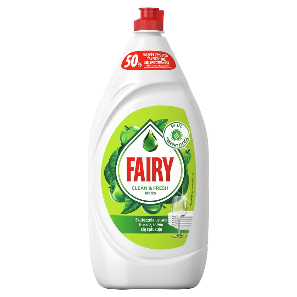 FAIRY Płyn do mycia naczyń Jabłko 1350 ml