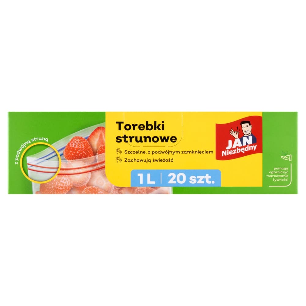JAN NIEZBĘDNY Torebki strunowe 1 l 20 szt.