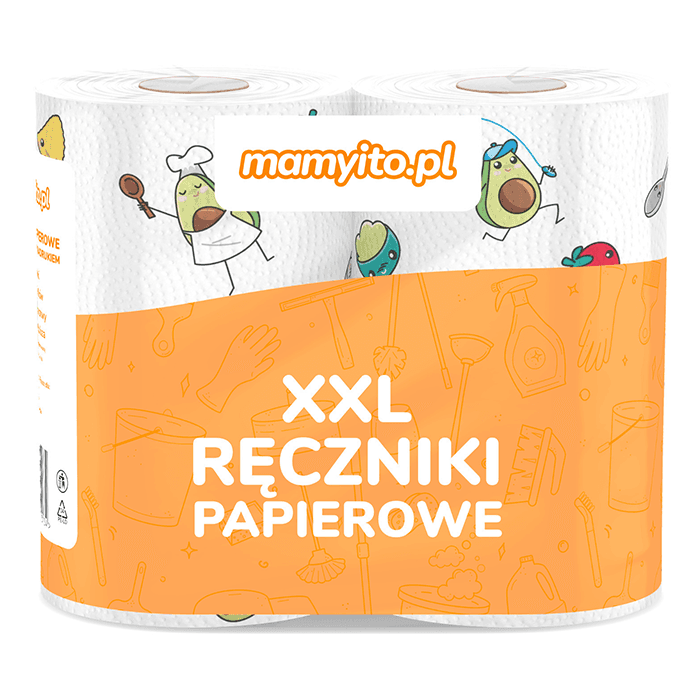 MAMITA Ręcznik papierowy XXL 3 warstwowy 2 szt.
