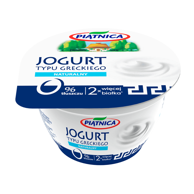PIĄTNICA Jogurt grecki 0% naturalny 150 g