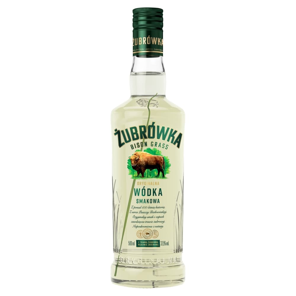 ŻUBRÓWKA BISON GRASS Wódka 37,5% 500 ml