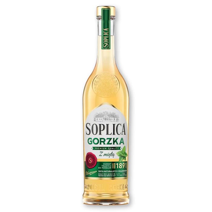 SOPLICA GORZKA Napój spirytusowy z miętą 28% 500 ml