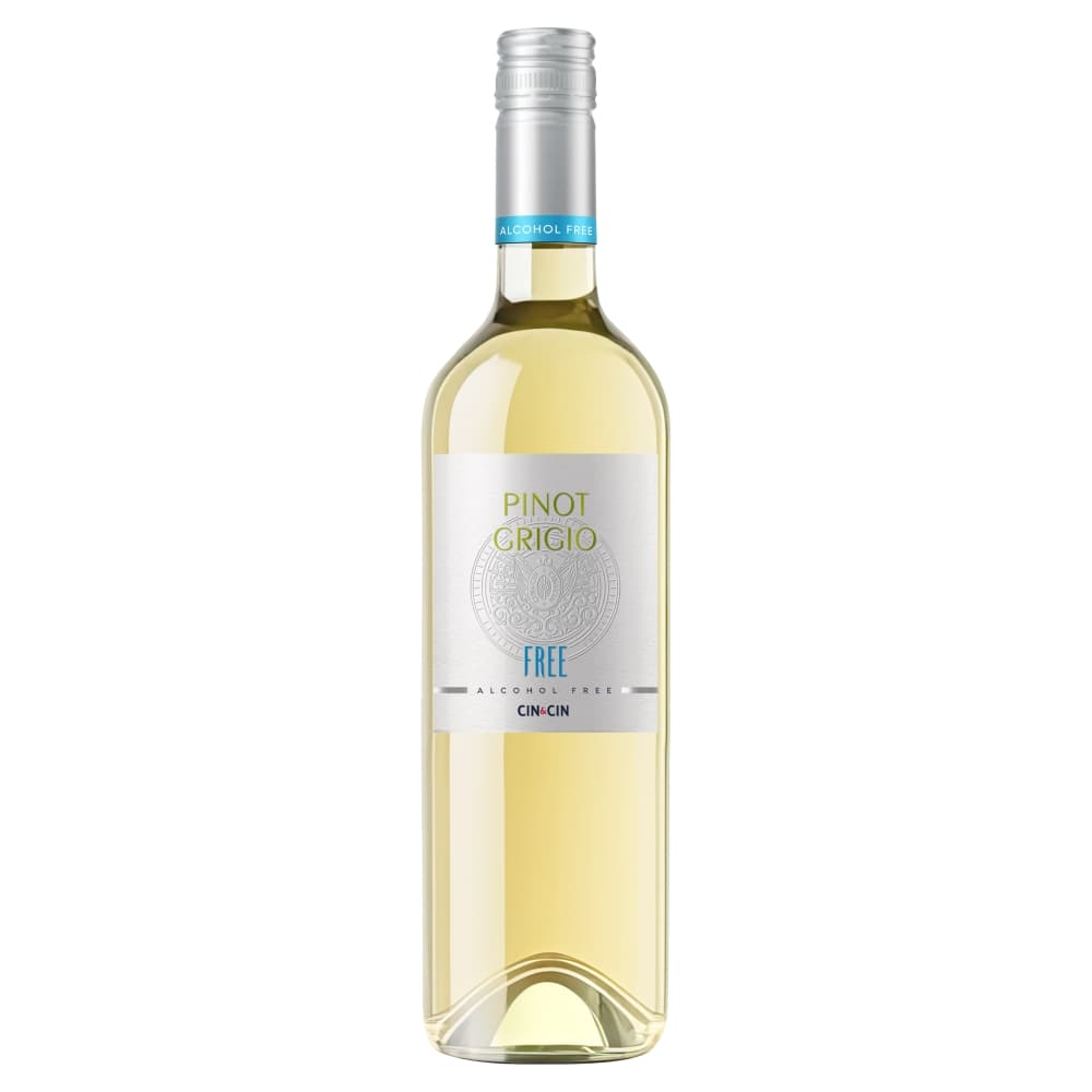 CIN&CIN PINOT GRIGIO Wino białe bezalkoholowe 0% 750 ml