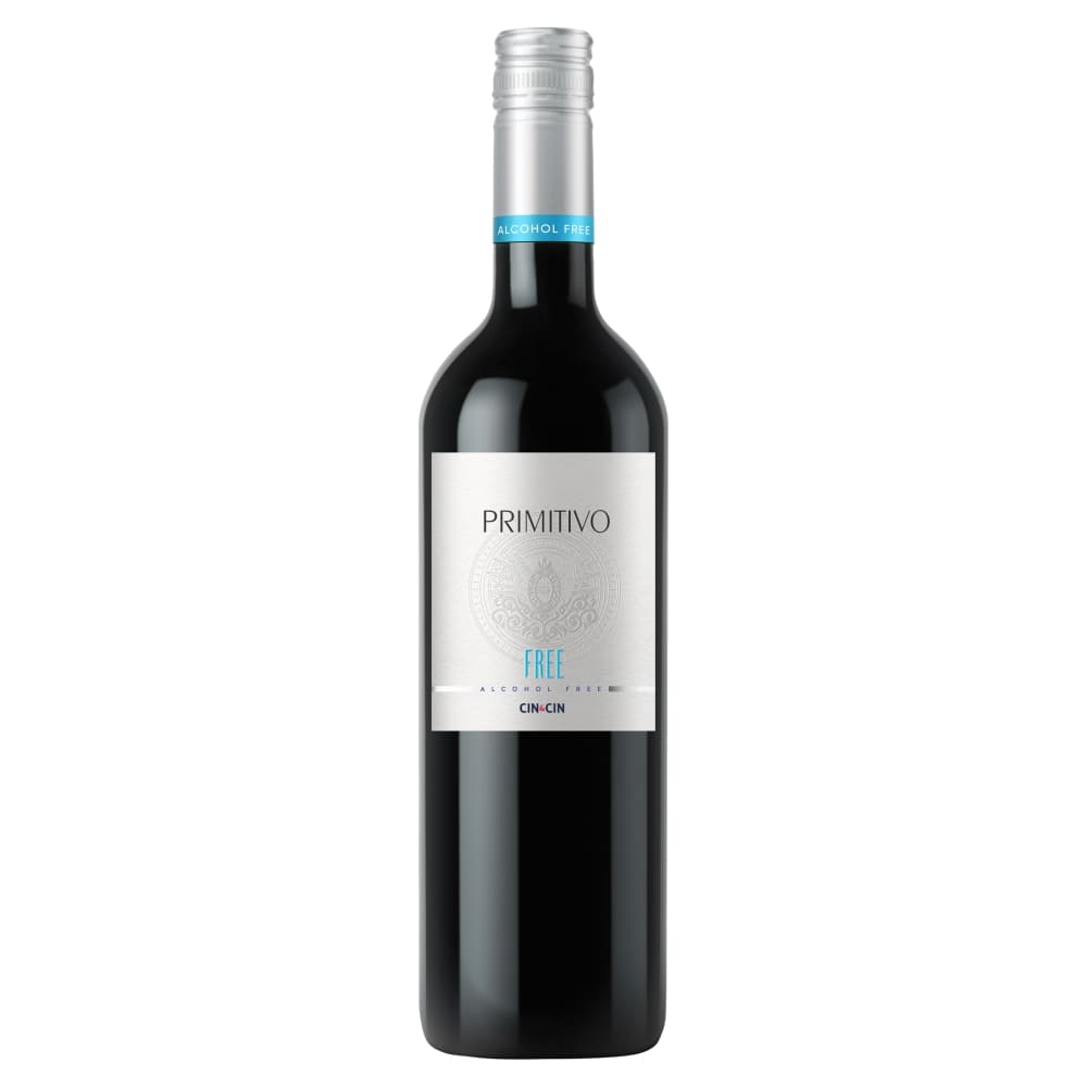 CIN & CIN PRIMITIVO Wino czerwone bezalkoholowe 0% 750 ml