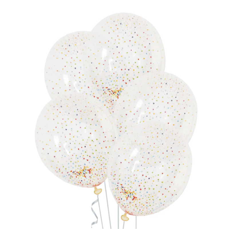PARTYPAL Balony z konfetti 12 cali 3 szt.