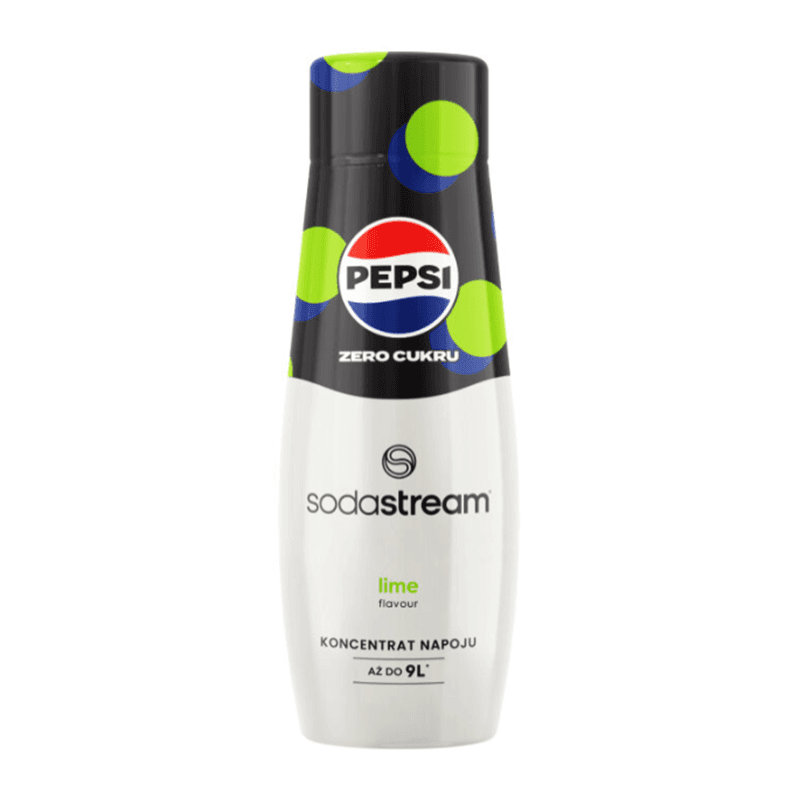 SODASTREAM Syrop Pepsi Lime Zero Cukru 440 ml