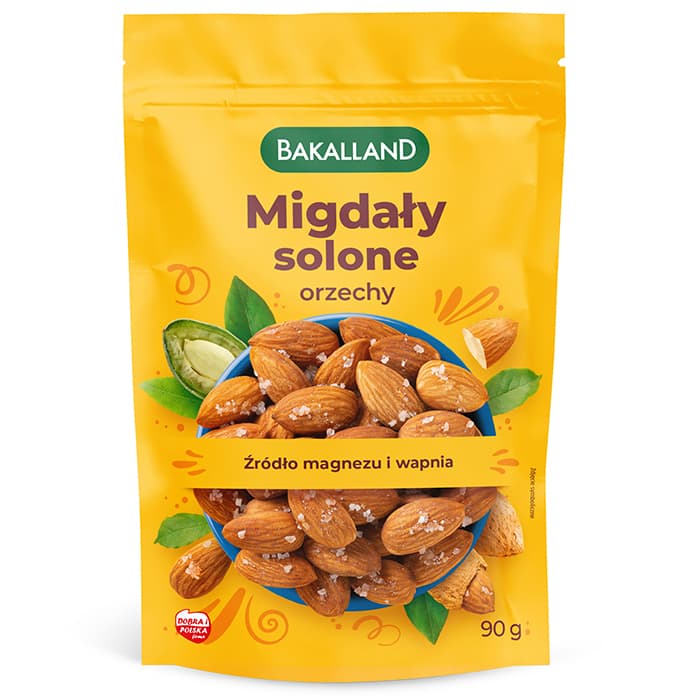 BAKALLAND Migdał lekko solony 90 g
