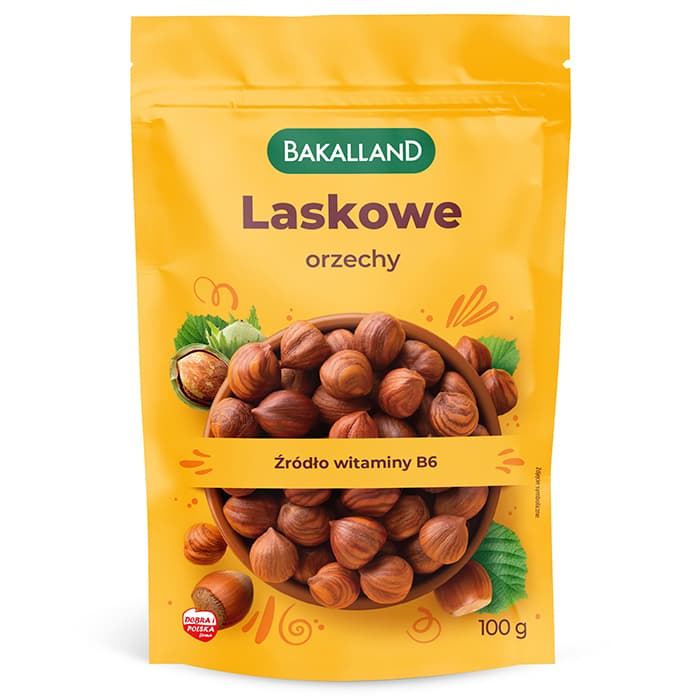BAKALLAND Orzechy laskowe 100 g