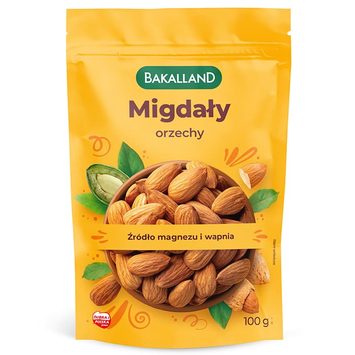 BAKALLAND Migdały 100 g