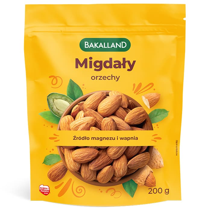 BAKALLAND Migdały 200 g