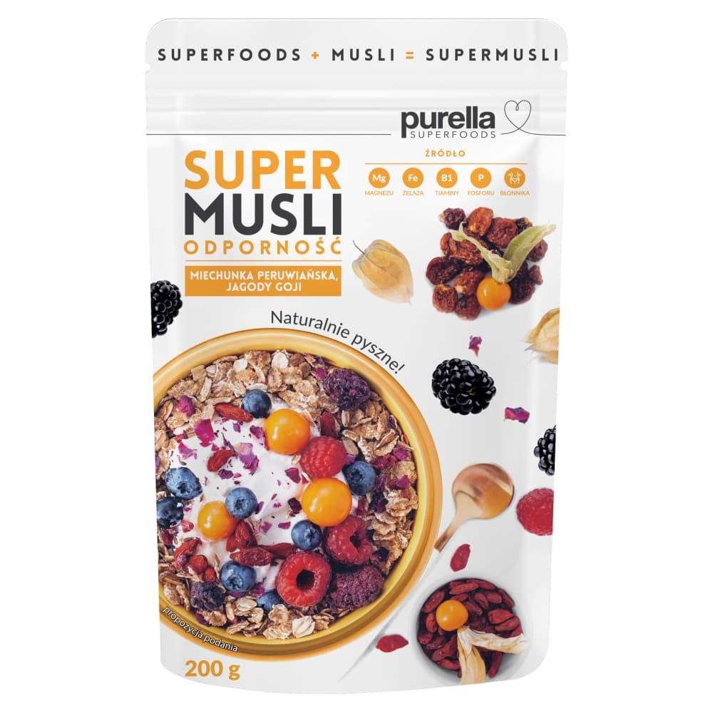 PURELLA SUPERFOODS Super Musli Odporność 200 g