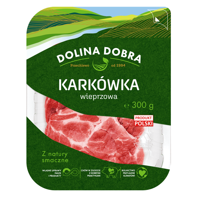 DOLINA DOBRA Karkówka wieprzowa 300 g