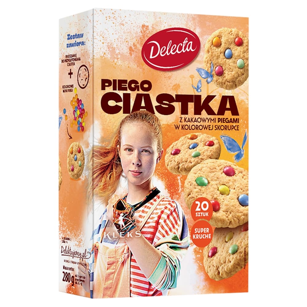 KLEKS Piego Ciastka 280g 6szt