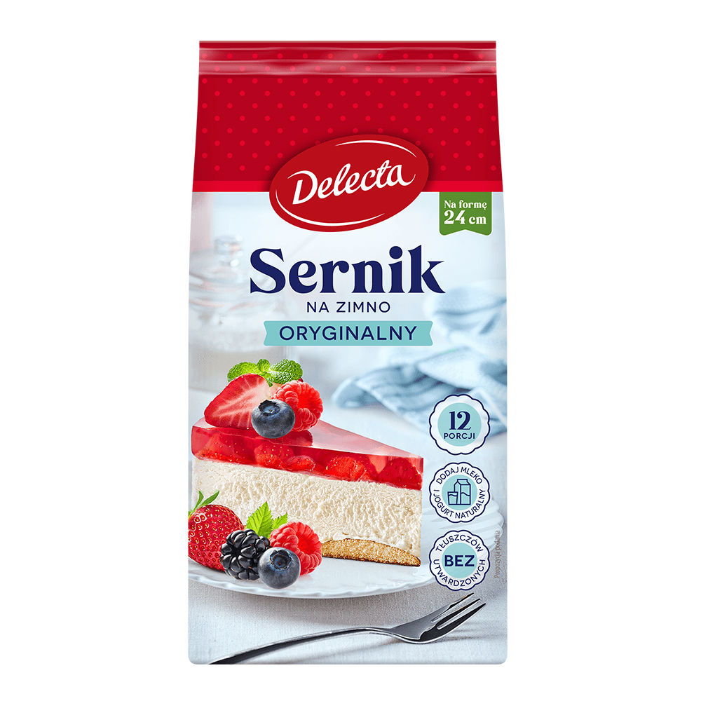 DELECTA Sernik błyskawiczny oryginalny 154 g