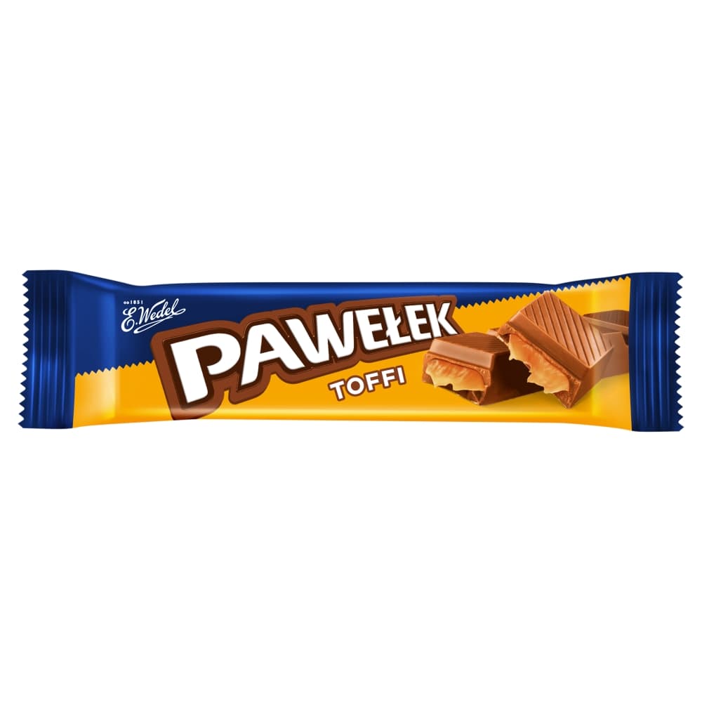 E. WEDEL PAWEŁEK Baton czekoladowy z nadzieniem toffi 45 g