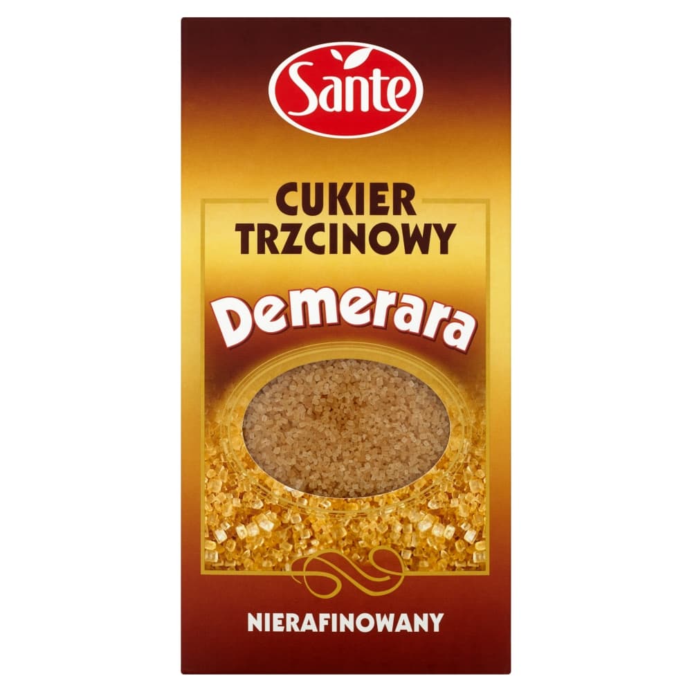 SANTE Cukier trzcinowy nierafinowany Demerara 500 g