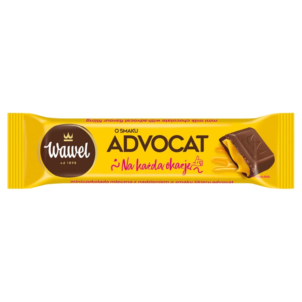 WAWEL Mini czekolada o smaku Advocat 39 g