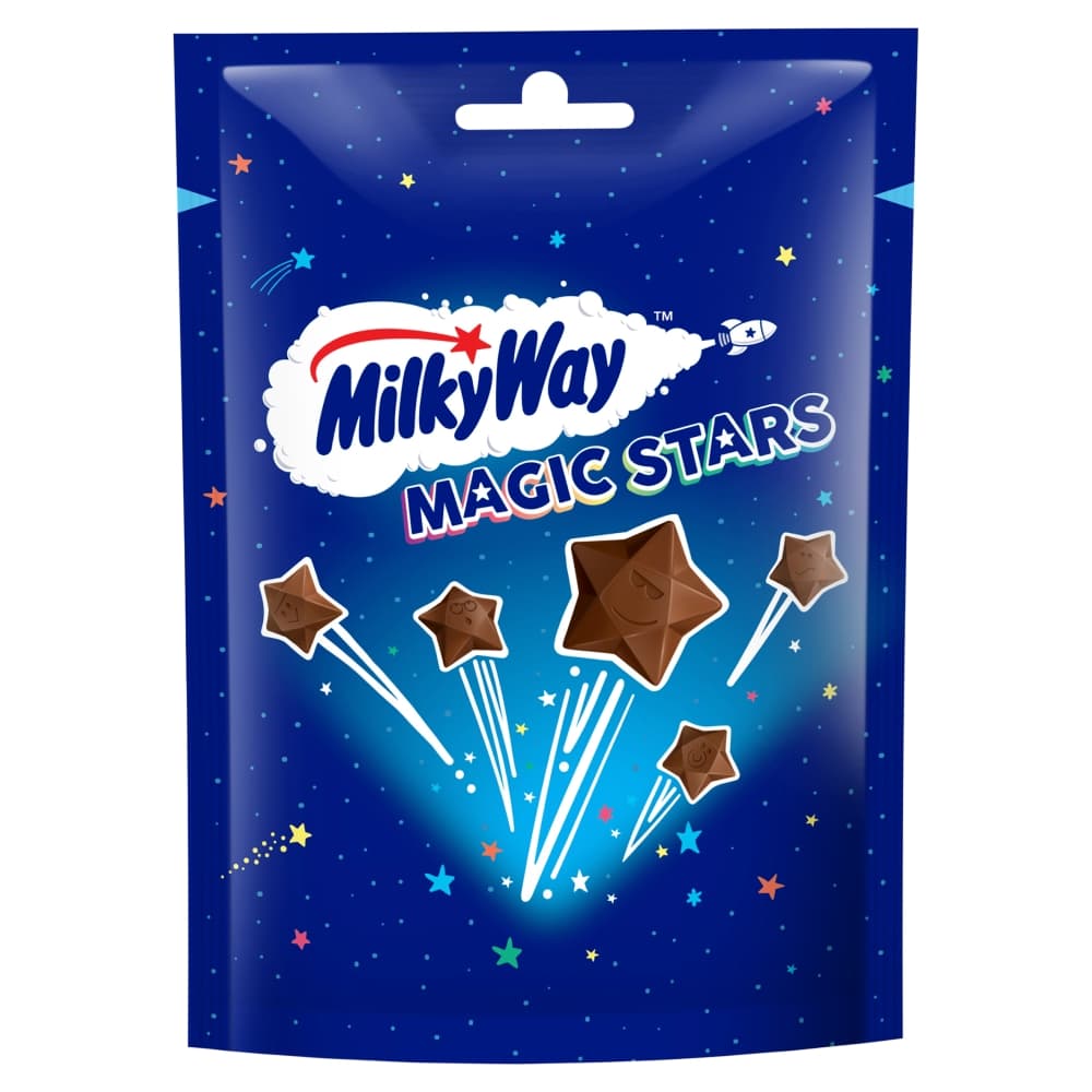 MILKY WAY MAGIC STARS Cukierki czekoladowe gwiazdki 100 g