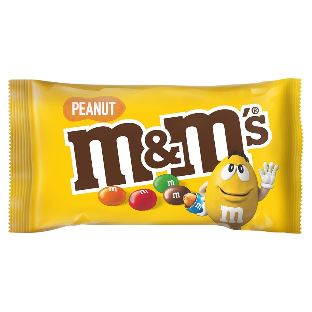 M&M'S Orzeszki ziemne oblane czekoladą w kolorowych skorupkach 45 g