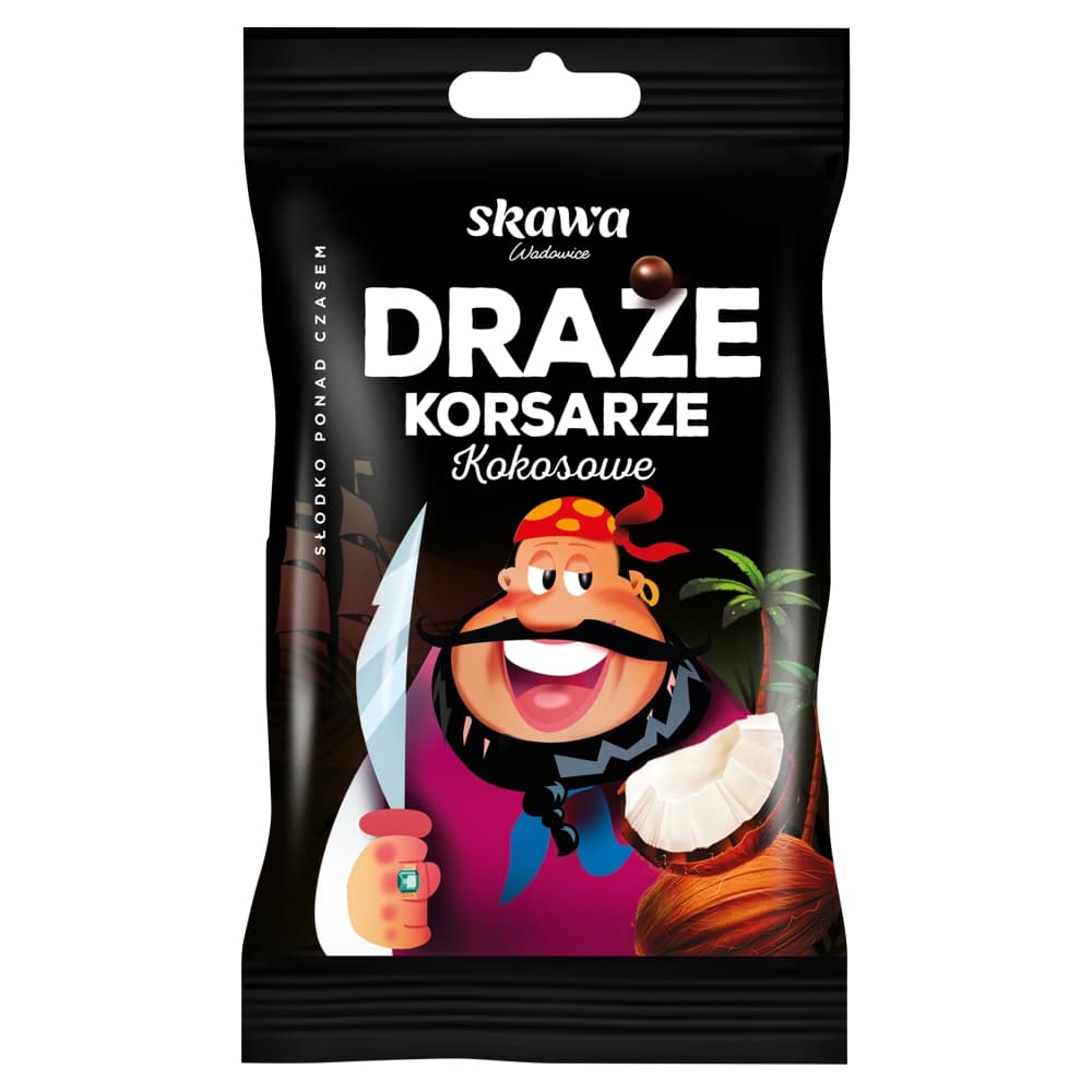 WADOWICE SKAWA Draże Korsarze kokosowe 70 g
