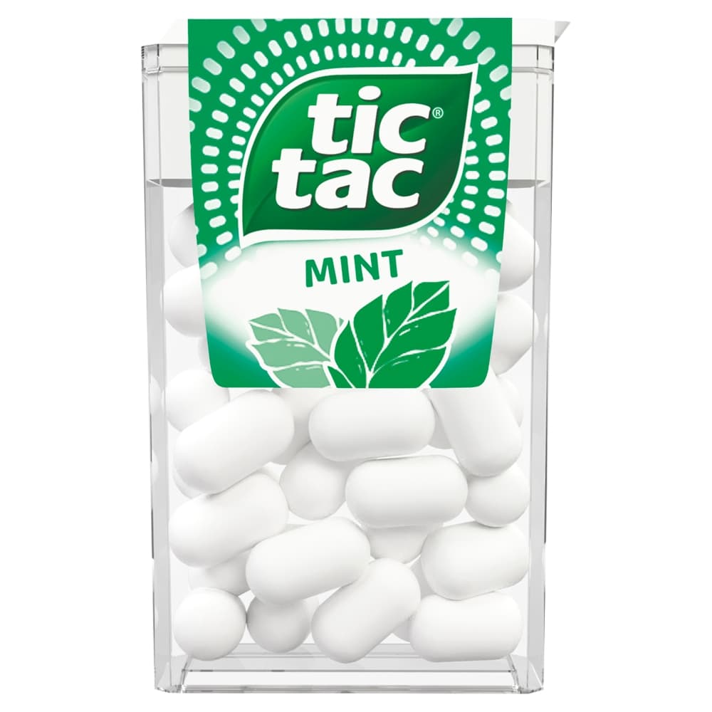 TIC TAC Drażetki o smaku miętowym 18 g